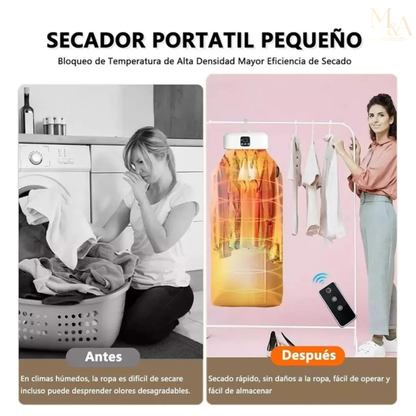 SECADOR DE ROPA PORTATIL