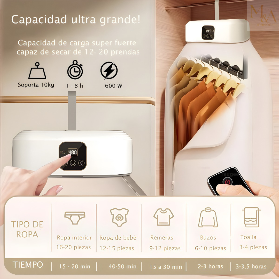 SECADOR DE ROPA PORTATIL